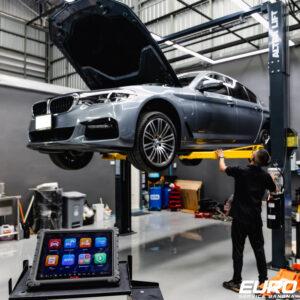 เช็คช่วงล่าง Bmw-Series 5 ด้วยเครื่อง Autel